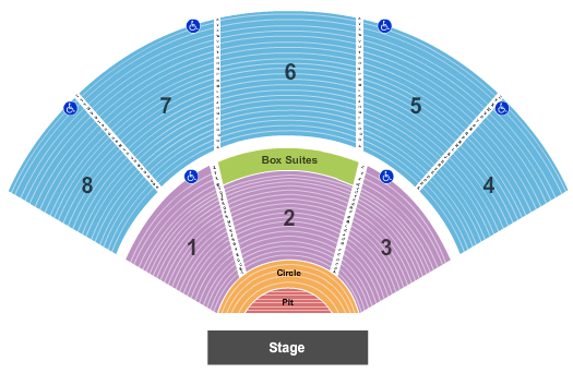 Pacific Amphitheatre Lauren Daigle Seating Chart